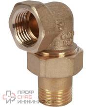 Разъемное соединение угловое Stout ВР/НР латунный 3/4"