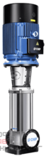 Насос CNP CDM5-11, 1.5 кВт, станд. фланец, 3х220В/3х380В, 50 Гц, чугун, 70 С
