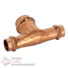 Тройник Profipress c SC-Contur 15x22x15, медь, модель 2418