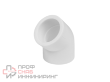Угольник полипропиленовый соединительный 45° КОНТУР PP-R 40/45