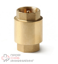 Клапан обратный с латунным диском, В-В 1/2 ,Pro Aqua