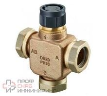 Вентиль Oventrop Tri-CTR, смесительный, трёхходовой, DN-25, M30x1,5, НГ, плоское уплотнение