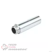 Удлинитель Aquasfera латунь Ду15 м/р L=100мм хром 9031-10