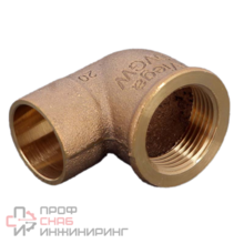Угловой переход ВР 90⁰, бронза, DN28х1", модель 94090G