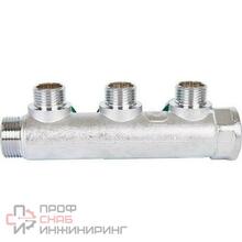 Коллектор регулирующий STOUT SMB-6849-341203 3/4, 3 отвода 1/2