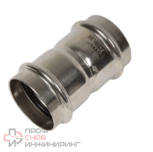 Фитинг Valtec из нержавеющей стали – пресс-муфта