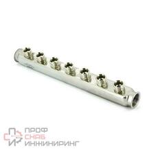 Коллектор ВВ 1" х 7 вых 3/4"EK нержавеющая сталь Uni-fitt