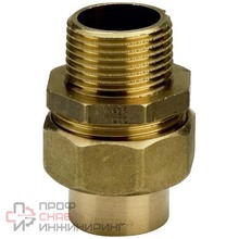 Американка 22x3/4", Viega R4, пайка-наружная резьба, бронза, модель 94343G