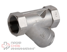 Фильтр сетчатый Rushwork 6460-015-40, DN015 PN40, корпус - CF8М, сетка - AISI316, ячейка - 1 мм, ВР/ВР