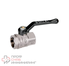 BUGATTI New Jersey 910 Кран шаровой 3/4 ВВ, рычаг алюминиевый, шт.