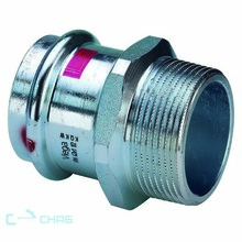 Переход HP 35х1 1/4" Sanpress Inox c SC-Contur, нерж.сталь Viega