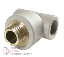 Тройник с резьбой наружной KAN-Therm PP - d 20 G 1/2"