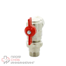 Кран Itap НВ 3/4' угловой бабочка IDEAL с разъемным соединением