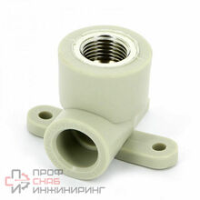 Водорозетка 20-1/2", General Fittings 3400, надв.гильза-резьба, вн., латунь, l=41,5