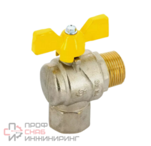 Кран шаровой TIM для газа угловой г/ш 1/2