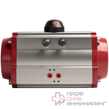 Привод пневматический Rushwork 930-DA-0308, 308Нм, DA двойного действия, F07/F10, муфта 22х22мм