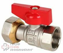 Вентиль шаровый TIM 3/4 с накидной гайкой и внутренней резьбой