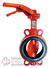 Затвор дисковый поворотный Tecofi VPI 4448R-02EP DN65 PN16