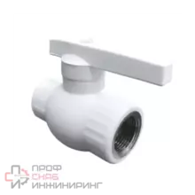 Кран шаровой PP-R Valfex бел Дн32х1" ВР Ру25
