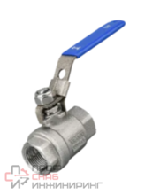 Кран шаровой муфтовый вр-вр Сага DN 80 (3") (88,9мм) AISI304