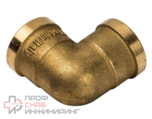 Угольник ВР/ВР латунный, Stout 3/8"