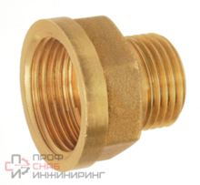 Муфта сгонная Баз 1/2Нх3/4В МС15Н/20В