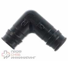 Угольник PE-X PPSU радиальный Дн25х90гр Q&E Uponor