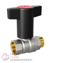 Кран шаровой латунный LD Pride 47.15.В-Н.ТР Ду 15 Ру 40 Т-рукоятка