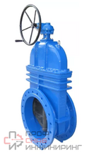 Задвижка аналог Хит Комплект МЗВ Ду800 Ру16 с редуктором 30ч39р