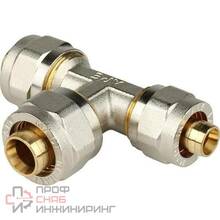 Тройник Stout переходной обжимной тип SFS-0010 Ду20х20х16