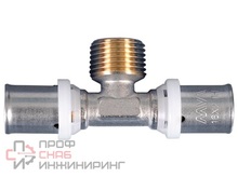 Тройник-пресс MVI НР Ду16х1/2