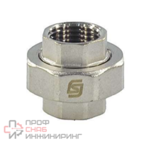 Соединитель лат американка Ду25 м/м никель SantechSystems