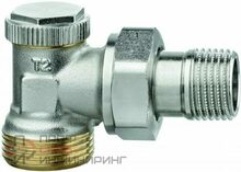 Клапан радиаторный запорно-регулирующий Imi heimeier Regutec F угловой G 3/4' x R 1/2' DN 15