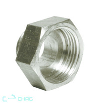 Переходник АРЕ ВР-НР 1/2"х3/8" никель