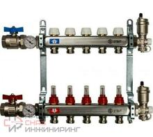 Коллектор STOUT из нержав. стали в сборе с расходом.