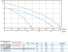 Насос Zenit DG-STEEL 55 M5 0 TW1H2300NN
