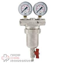 Фильтр промывной ITAP ВВ 3/4" 300 мкм с 2 манометрами Itap