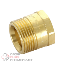 Ниппель-переход, Viega, R2 модель 3243, НВ, 1"x3/4", бронза