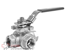Кран шаровой 1-1/2" 3WAYL316-PPM040