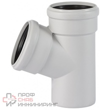 Тройник PP-MD Ostendorf сер б/ш Дн110х58х67гр перех в/к Skolan dB 335320