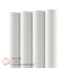 Стальной вертикальный радиатор отопления Warmmet Power 76V длина 750 мм секций 4 цвет белый тип подключения: нижнее левое