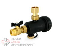 Фильтр-грязеуловитель магнитный 3/4" для котла пластик чёрный Uni-fitt