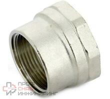 Муфта редукционная 2" х 1 1/4", никелированная