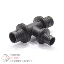 Тройник 20-16-20, WAAG Axial, надв.гильза-надв.гильза, полифениленсульфон