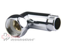 Уголок г/ш 1"х1/2" для п/с хромированный TIM