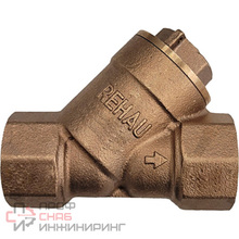 Фильтр сетчатый косой DN 15-Rp1/2, бронза (RX+) Oventrop