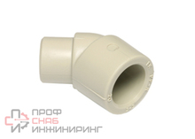 Угольник Wavin Ekoplastik SKO12545XX PPR 45° внутр./наружн.