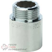 Удлинитель STOUT латун 3/4x 30 ВН хром 10/80