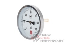 Термометр BD ТБ биметаллический 100Т/64 (0-120С)  G1/2, 1,5 рос
