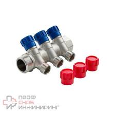 Коллектор VALFEX с регул. вентилями 3/4"х2 вых. 1/2" нар.